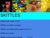 skittles info g